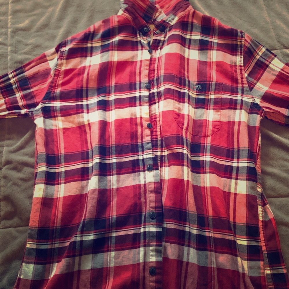 Red & blue flannel